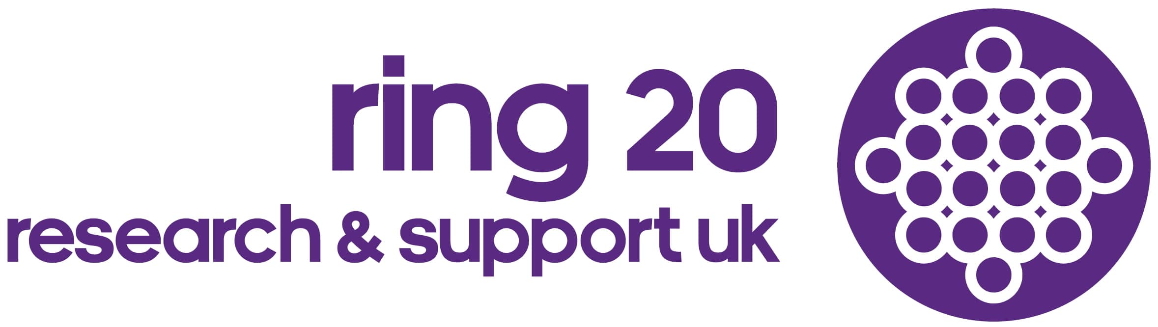 Ring20 Research and Support UK CIO: Ring 20 research and support logo