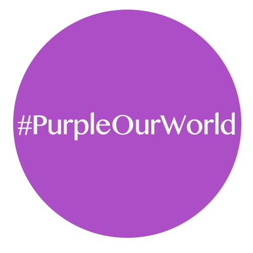 Purple Our World logo