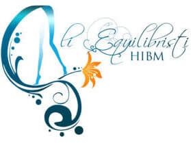 HIBM tightrope walkers logo